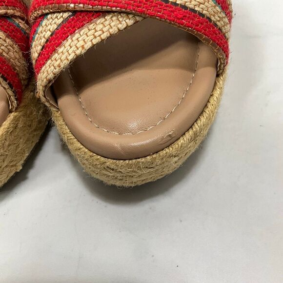 MARKET & SPRUCE Espadrille Wedge Heel Sandals - Picture 9 of 9